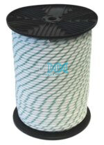Polyester Braided Rope 8mmx200M White/Green