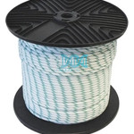 Polyester Braided Rope 6mmx200M White/Green