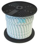 Polyester Braided Rope 6mmx200M White/Green