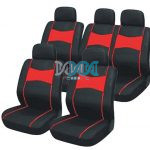 Seat Covers Suv Red 10 Piece