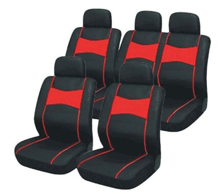 Seat Covers Suv Red 10 Piece