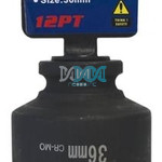 Heavy Duty Axle Socket 36mm 1/2 Inch Drive 12 Point