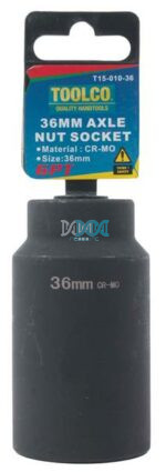 Heavy Duty Axle Socket 1/2 Inch Drive 6 Point