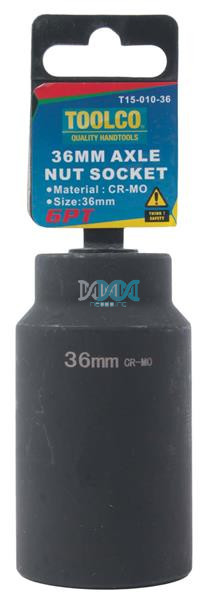 Heavy Duty Axle Socket 1/2 Inch Drive 6 Point