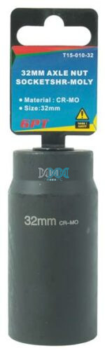 Heavy Duty Axle Socket 1/2 Inch Drive 6 Point