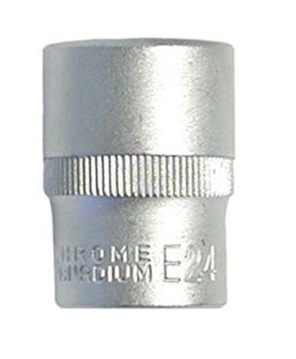 Socket E24 Chrome Vadium 1/2 Moq 200