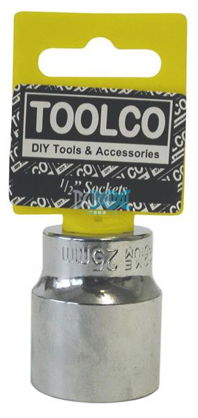Socket 25mm.1/2 Inch Drive 6 Point