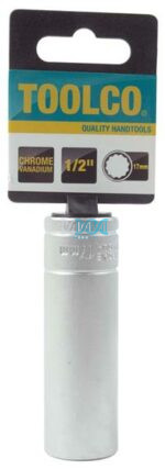 Socket Tube 17mm 1/2 Inch Drive 76mm 12 Point