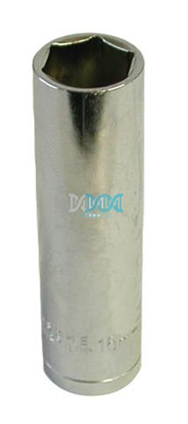 Socket Tube 16mm 1/2 Inch Drive 76mm Long
