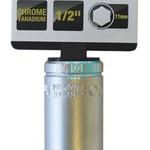 Socket Tube 11mm 1/2 Inch Drive 76mm Long