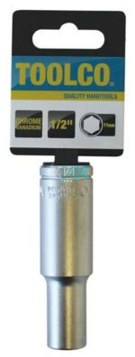 Socket Tube 11mm 1/2 Inch Drive 76mm Long