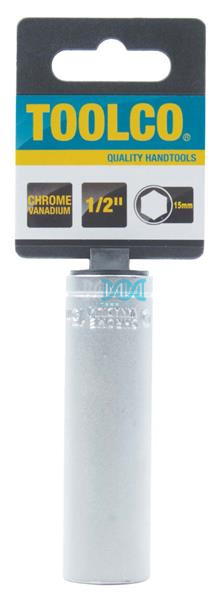 Socket Tube 15mm 1/2 Inch Drive 76mm Long