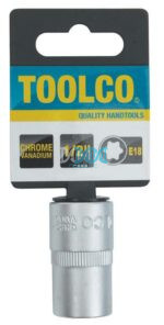 Socket E18 Chrome Vanadium 1/2