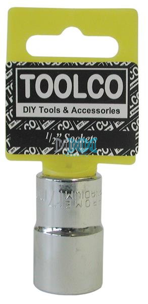 Socket 17mm.1/2 Inch Drive 6 Point