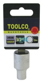 Socket 8mm 1/2 Inch Drive 12 Point