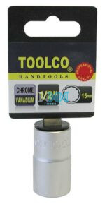 Socket 15mm 1/2 Inch Drive 12 Point