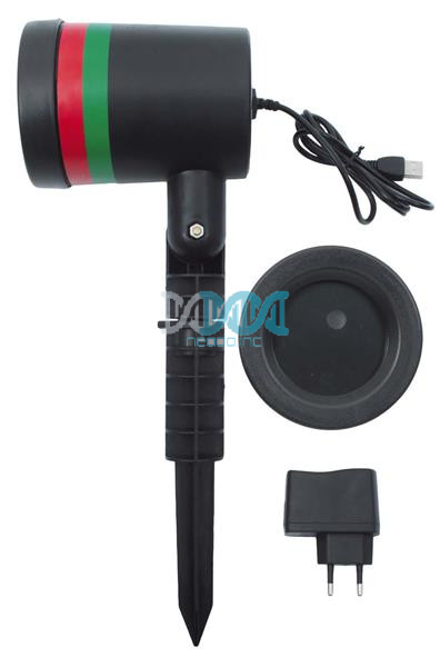 DISCONTINUED - Laser Light Outdoor Red/Green Star Sky