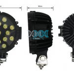 Spot Lamp Led 51W(17X3W) 10-30V 3100 Lumens