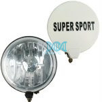 Clear Round Spotlights Set With Cover, Plastic Housing 165mm