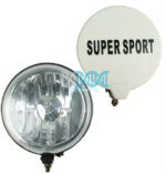 Clear Round Spotlights Set With Cover, Plastic Housing 165mm