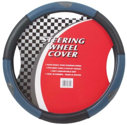 Steering Wheel Cover Blue