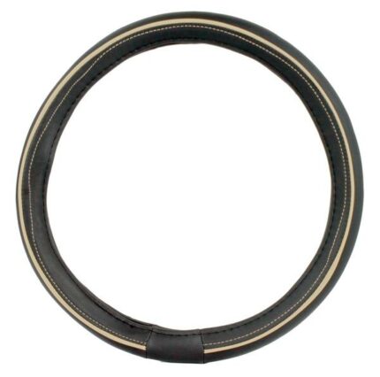 Steering Cover Black/Beige