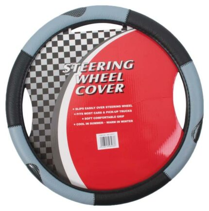 Steering Wheel Cover Grey
