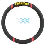 Steering Cover Racing Black/Red