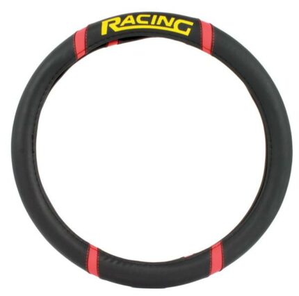 Steering Cover Racing Black/Red