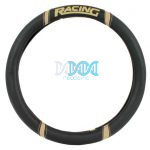 Steering Cover Racing Black/Beige