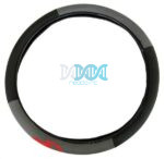 Dragon Steering Wheel Cover Grey