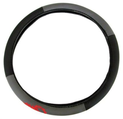 Dragon Steering Wheel Cover Grey