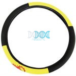 Steering Wheel Cover With Dragon Yellow