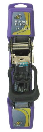 Ratchet Tie Down 5Mx32mm 2500Lbs B/Straight