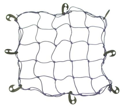 4X Luggage Net 5mmx25X25 8Hook