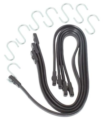 4 Piece Rubber Baggage Strap