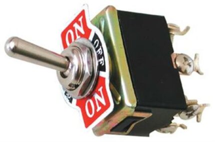 Toggle Switch Metal 16Amp On/Off/On