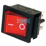 Rocker Switch Red