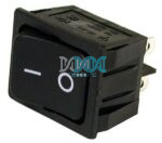 Rocker Switch On-Off Black