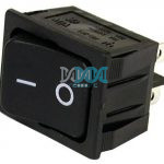 Rocker Switch On-Off Black