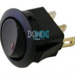 Rocker Switch Dot Red