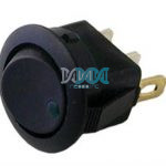 Rocker Switch Dot Green