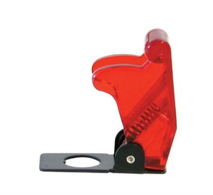 Switch Cover Red Transparent