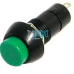 Button Switch Round Green