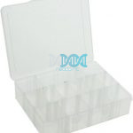 Plastic Box W/Lid 14 Compartments Moq 300
