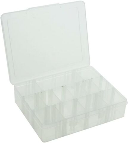 Plastic Box W/Lid 14 Compartments Moq 300