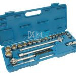 Socket Set 23 Piece Professional 12 Point Blowmoul