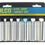 Tube Sockets 8 Piece 3/8Dr.6Pt