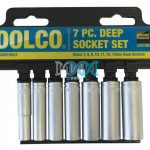 Tube Sockets7 Piece 1/4Dr.6Pt