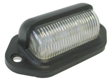 Number Plate Lamp Led 12V Black